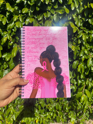 Be Strong and Courageous- Spiral Notebook