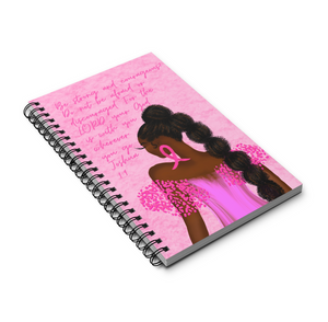Be Strong and Courageous- Spiral Notebook