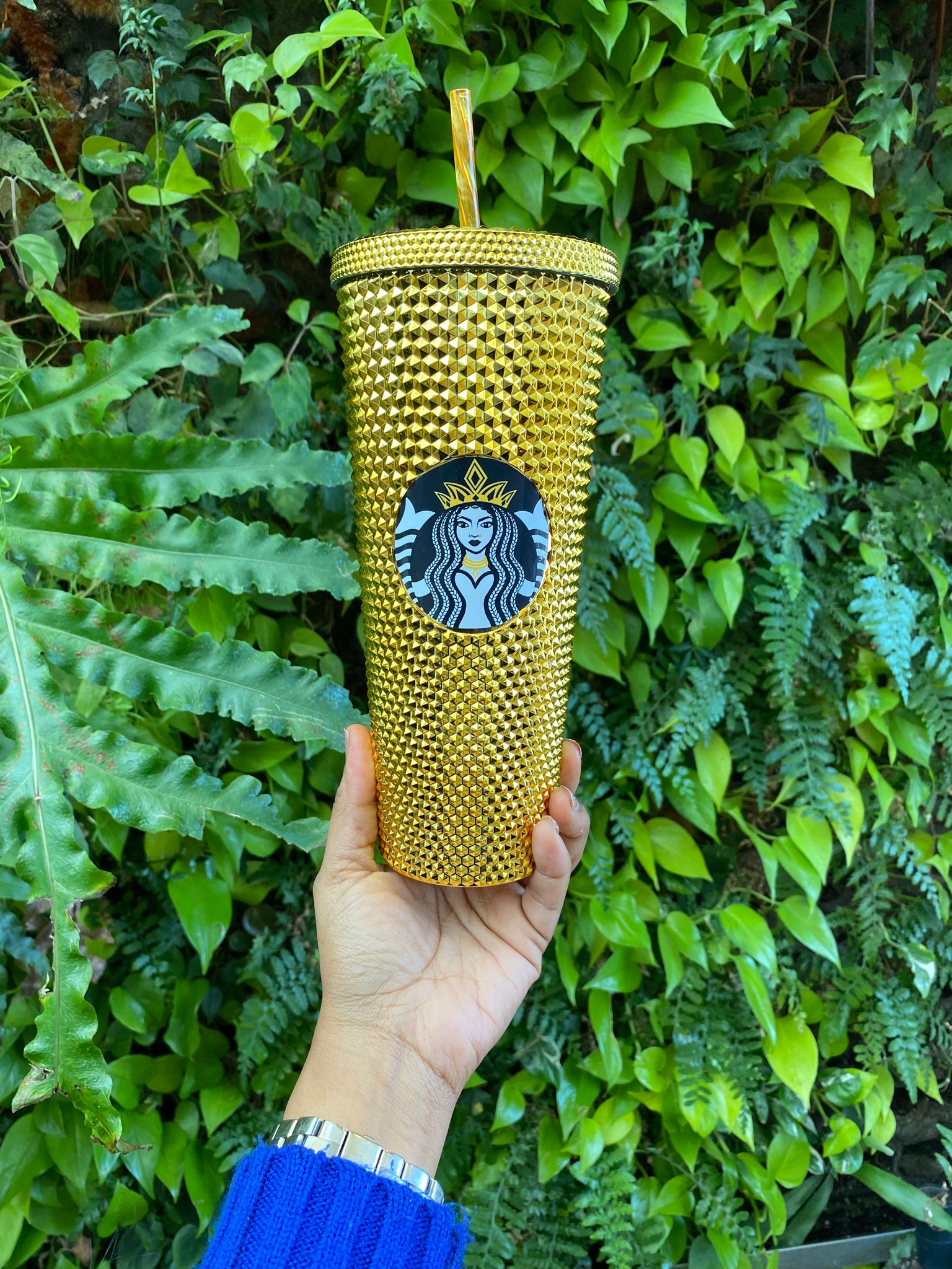 Coffee Queen! Black and Gold