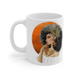 Crowned in Righteousness: Orange Mug