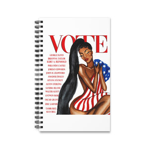 Vote for Change: Spiral Notebook