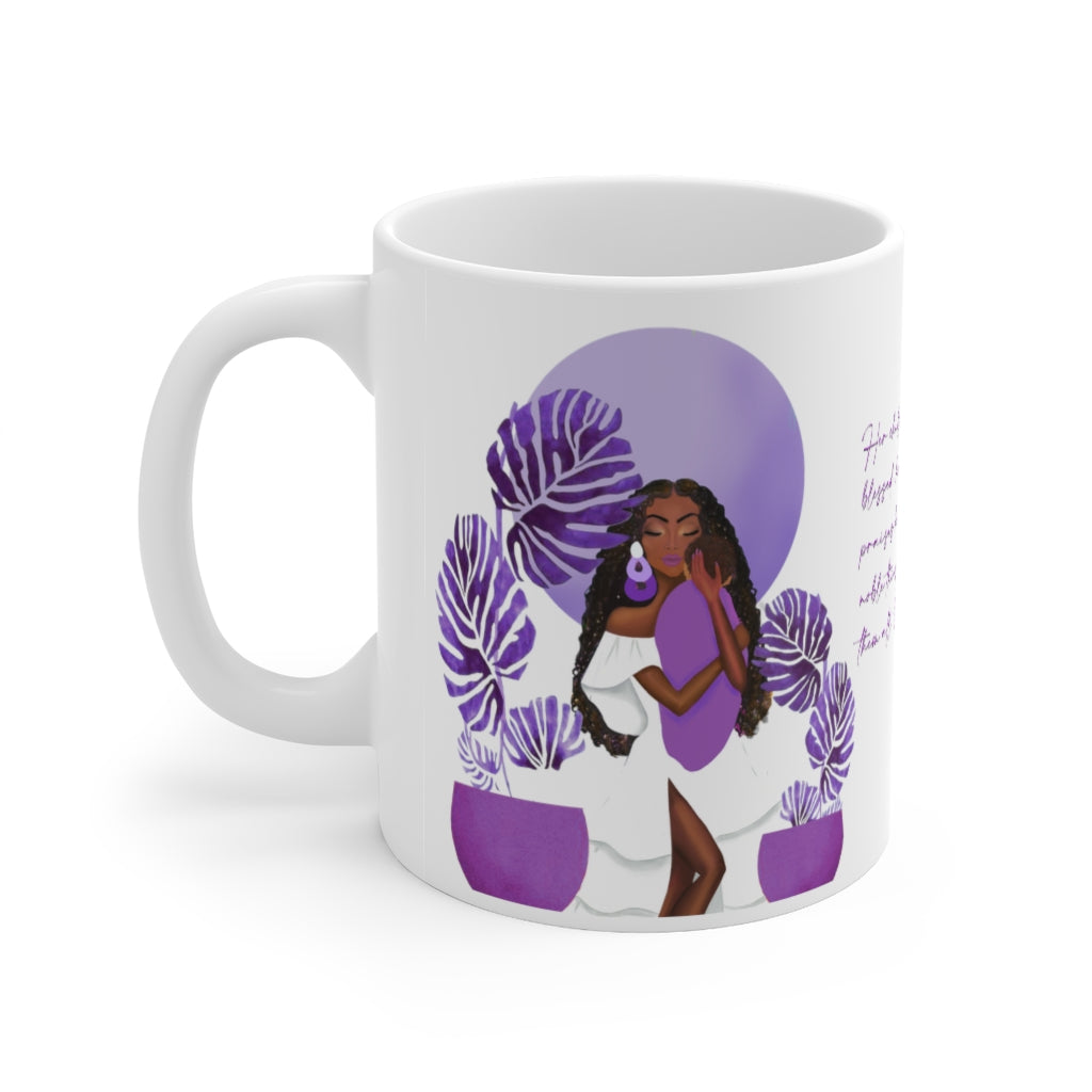 A Mother's Love: Lavender Mug