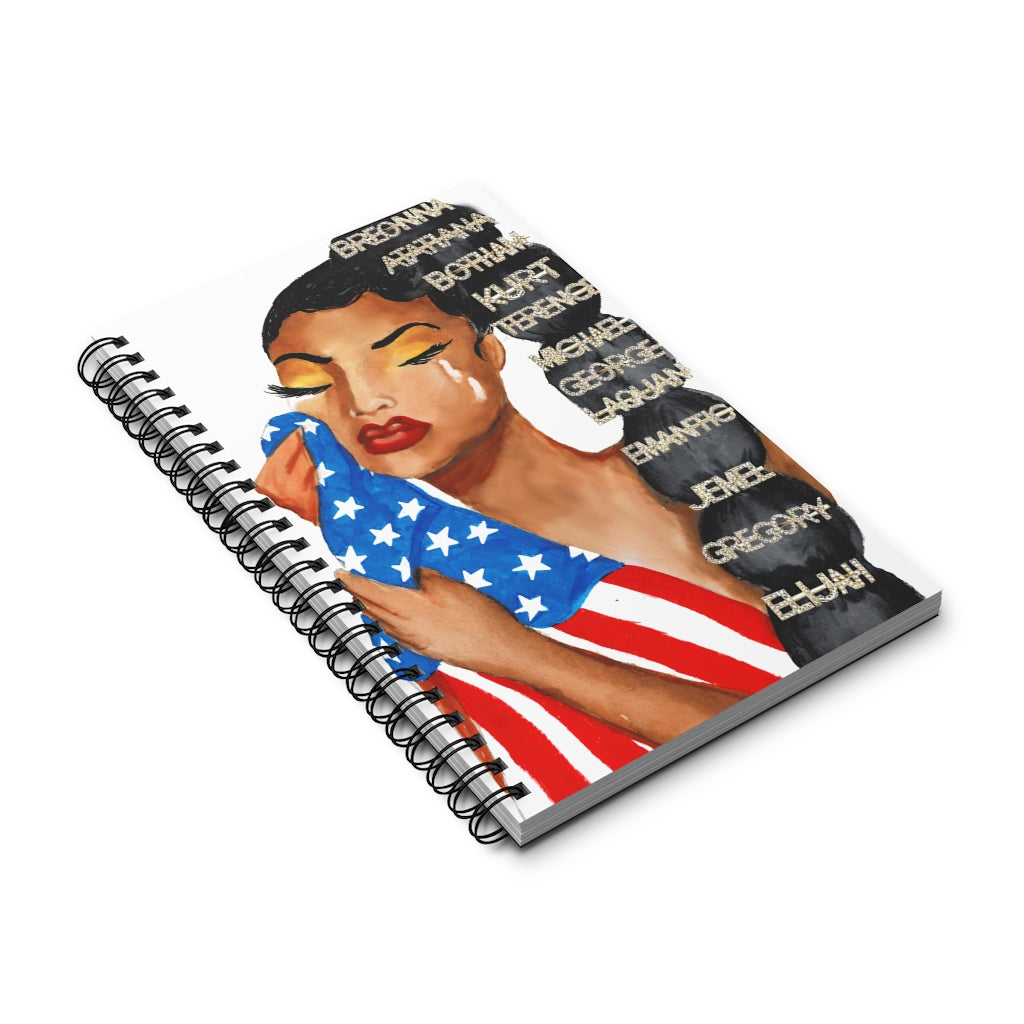 American Sorrow: Spiral Notebook