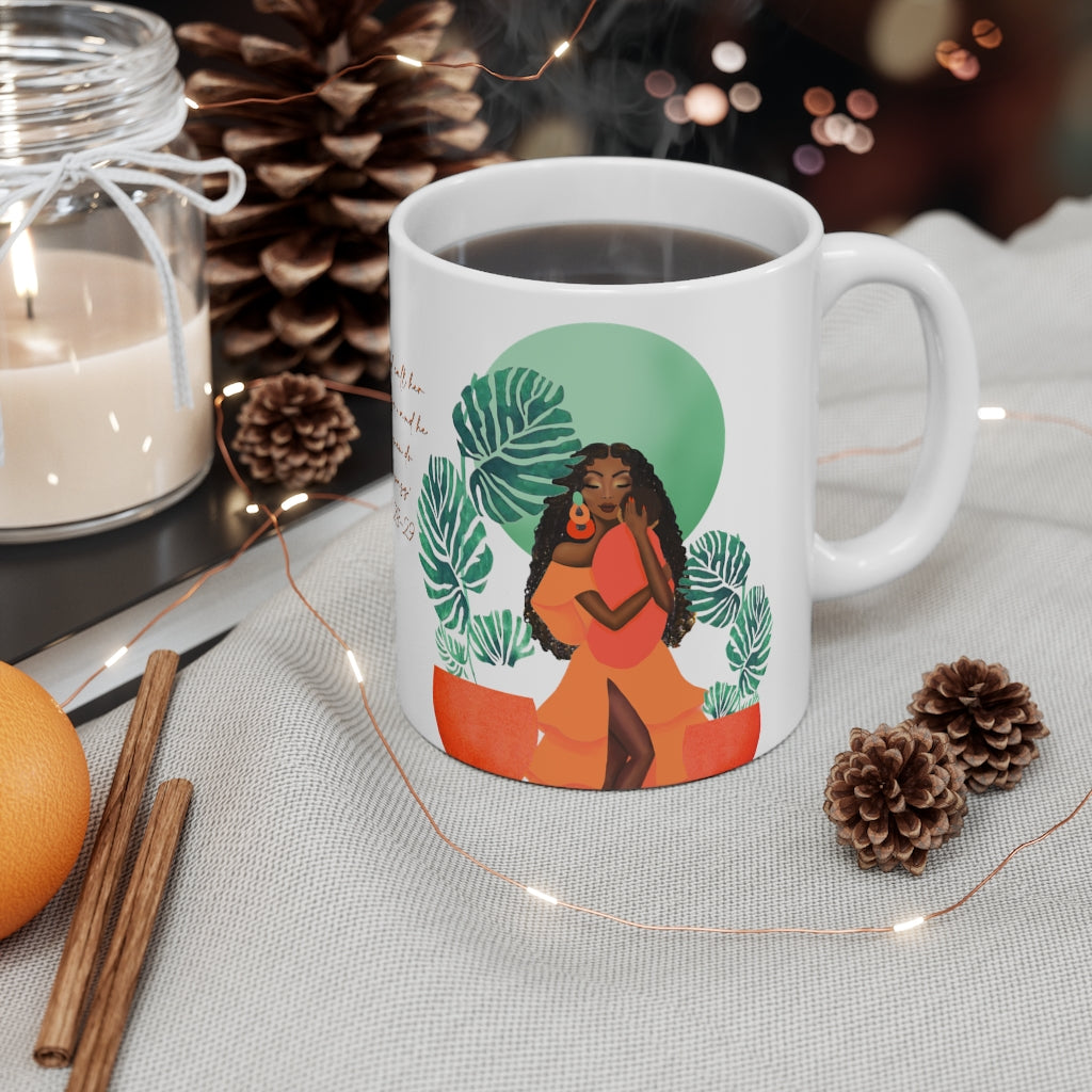 A Mother's Love: Orange Mug