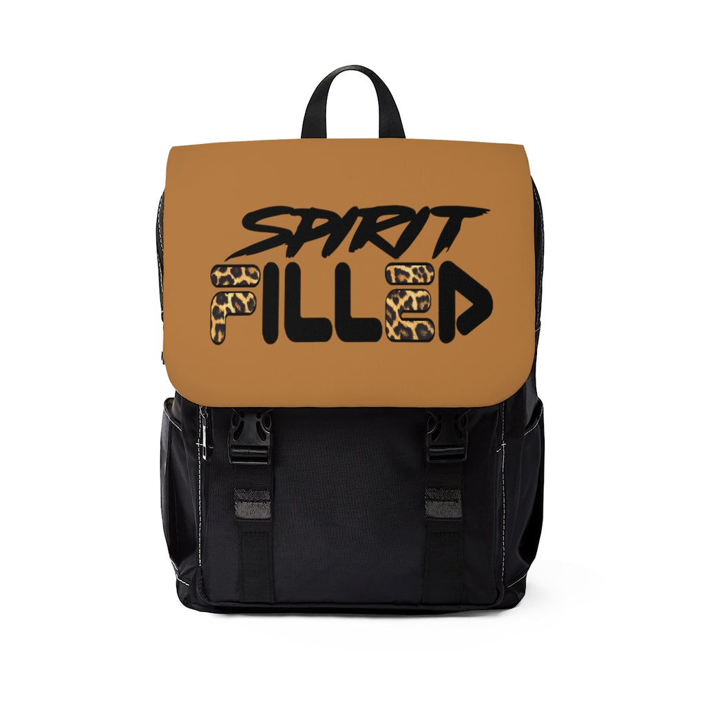 Spirit Filled Casual Backpack - Tan