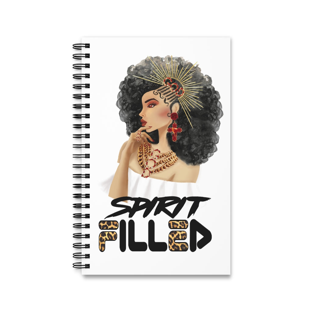 Crowned in Righteousness: Spiral Notebook