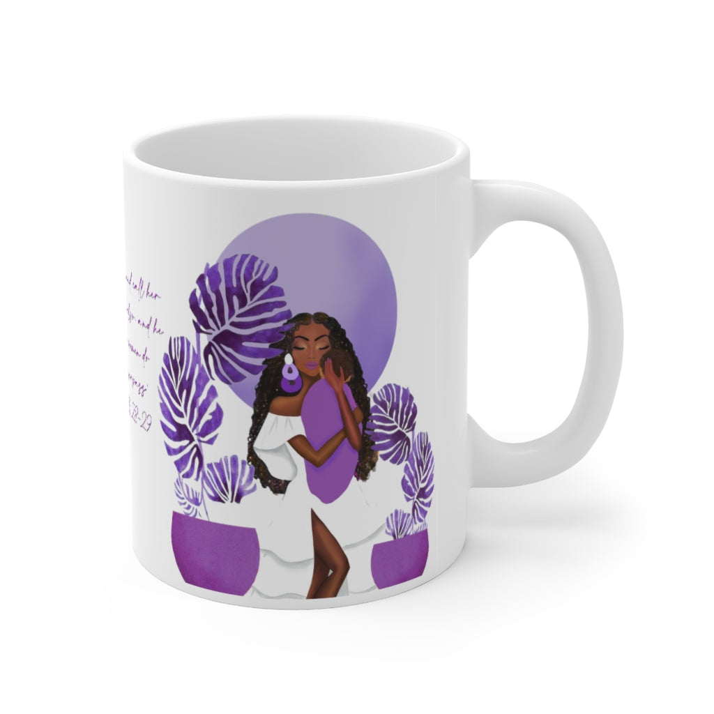 A Mother's Love: Lavender Mug