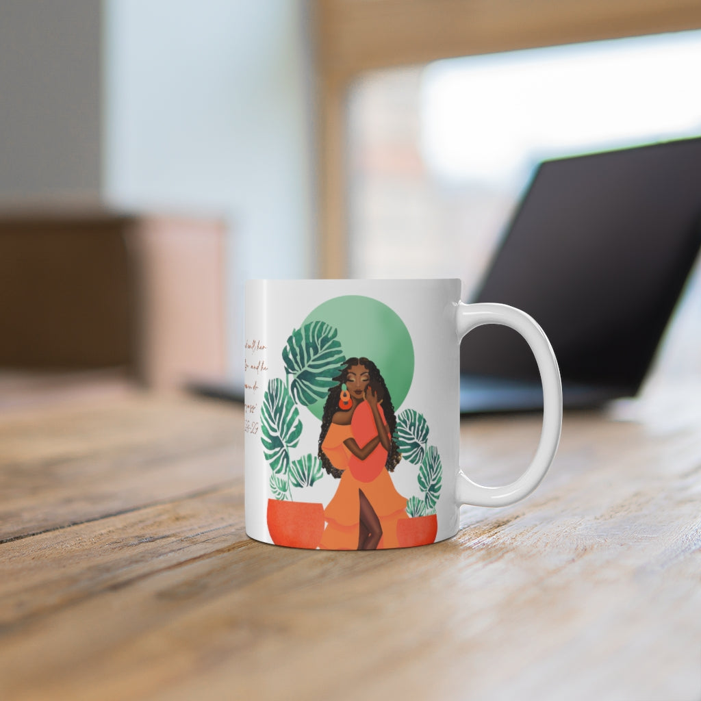 A Mother's Love: Orange Mug