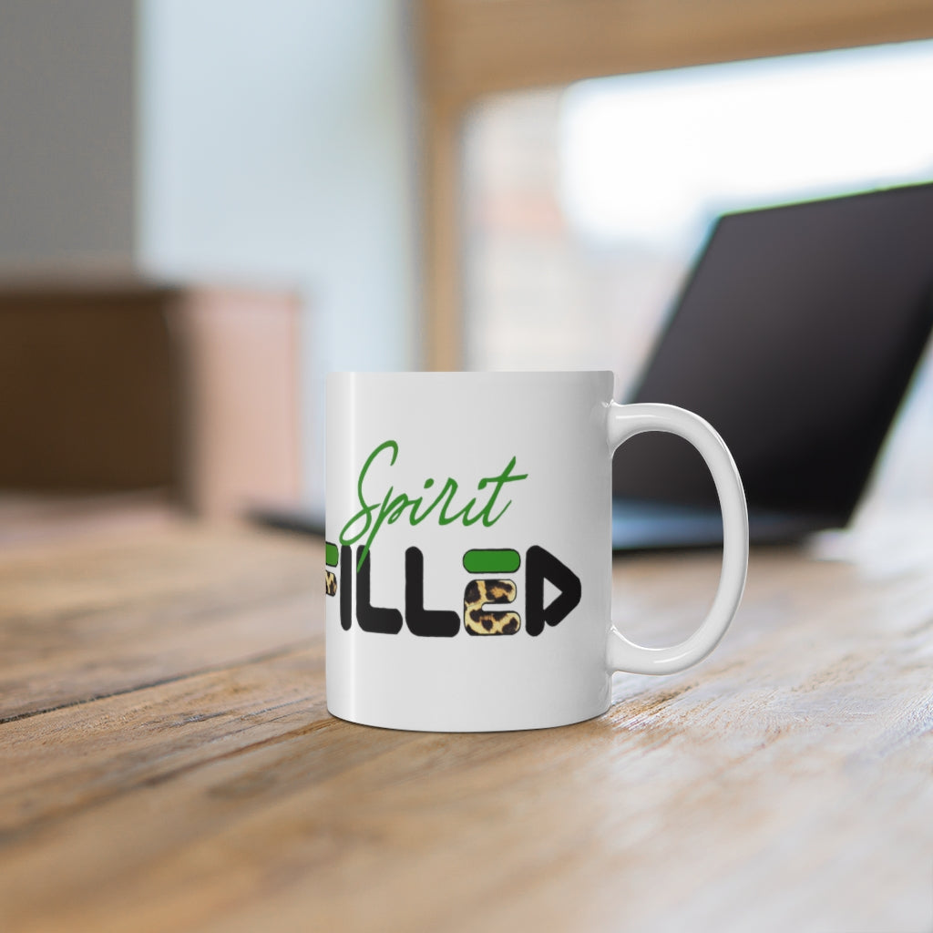 Crowned in Righteousness: Emerald Green Mug