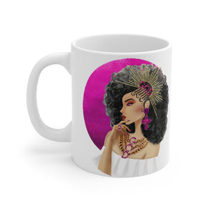 Crowned in Righteousness: Magenta Mug