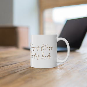 Jesus is King Mug