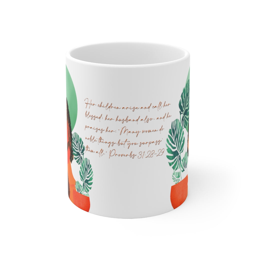 A Mother's Love: Orange Mug