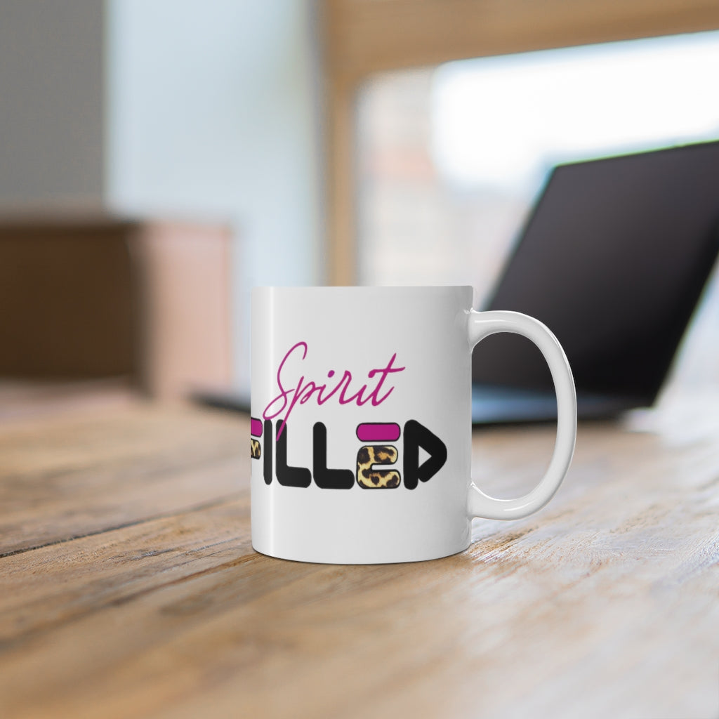 Crowned in Righteousness: Magenta Mug