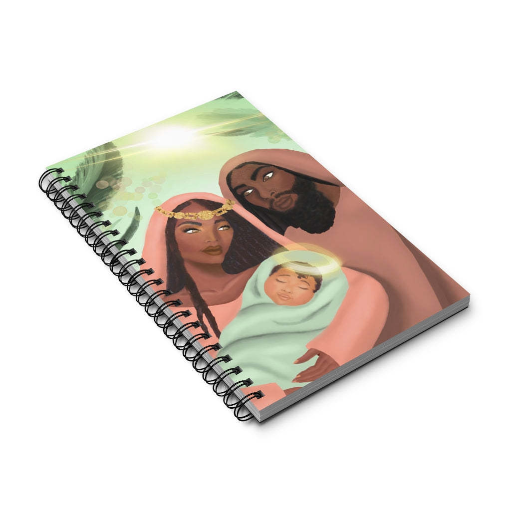 Savior is Born: Spiral Notebook