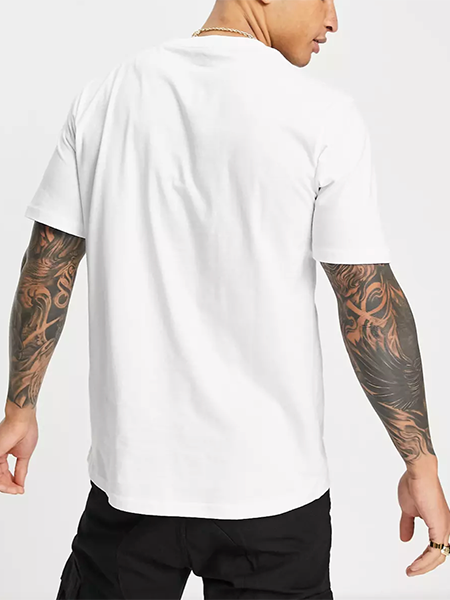 The Savior is Born (Blue): Men's T-Shirt - White