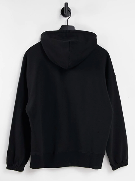 The Savior is Born (Blue): Women's Hoodie - Black