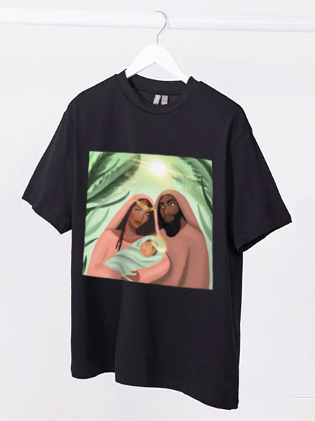 The Savior is Born: Women's T-Shirt  - Black