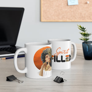 Crowned in Righteousness: Orange Mug