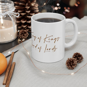 Jesus is King Mug