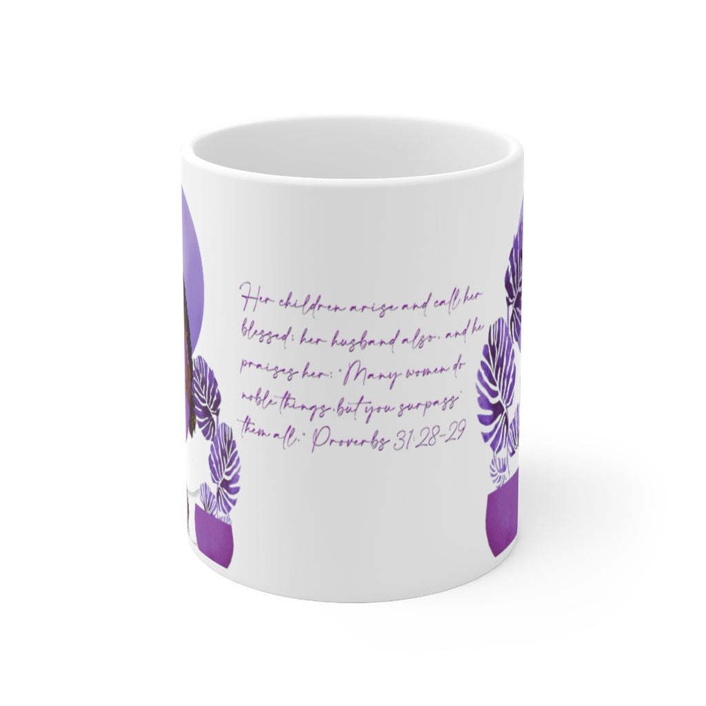 A Mother's Love: Lavender Mug