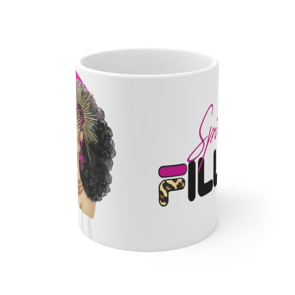 Crowned in Righteousness: Magenta Mug