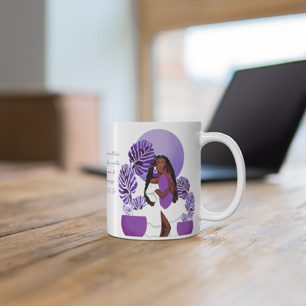 A Mother's Love: Lavender Mug