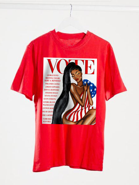 Vote for Change: Men's T-Shirt - Red